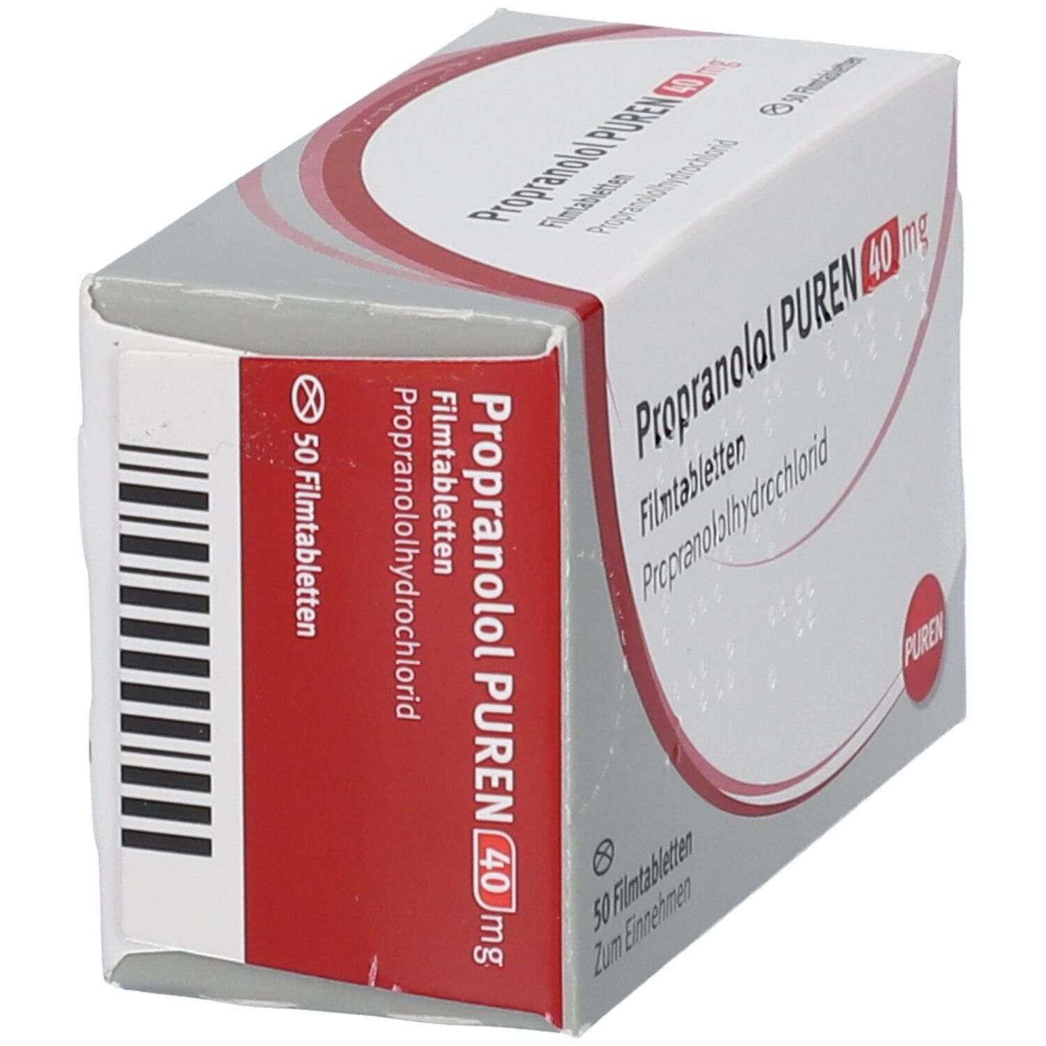 2 x 40 mg propranolol