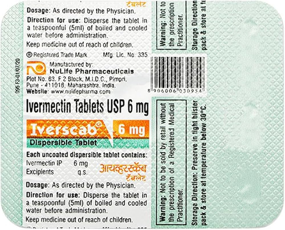 Ivermectine 6mg