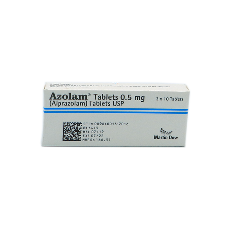 Alprazolam .5 mg online