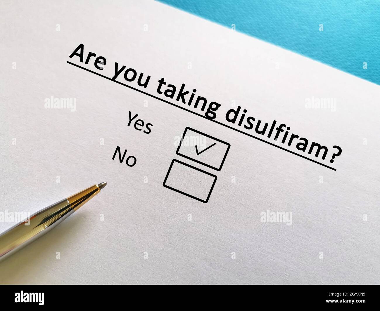 Ordre Disulfiram