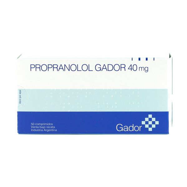 Remedio inderal 40 mg