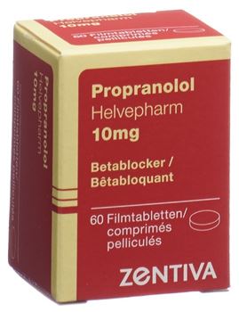 Propranolol zentiva 40 mg