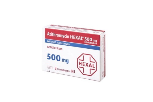 Azithromycin hexal 250 mg