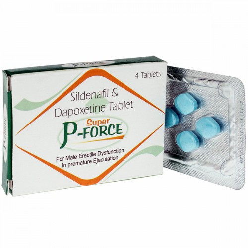 Super p force (sildenafil 100 dapoxetine 60)