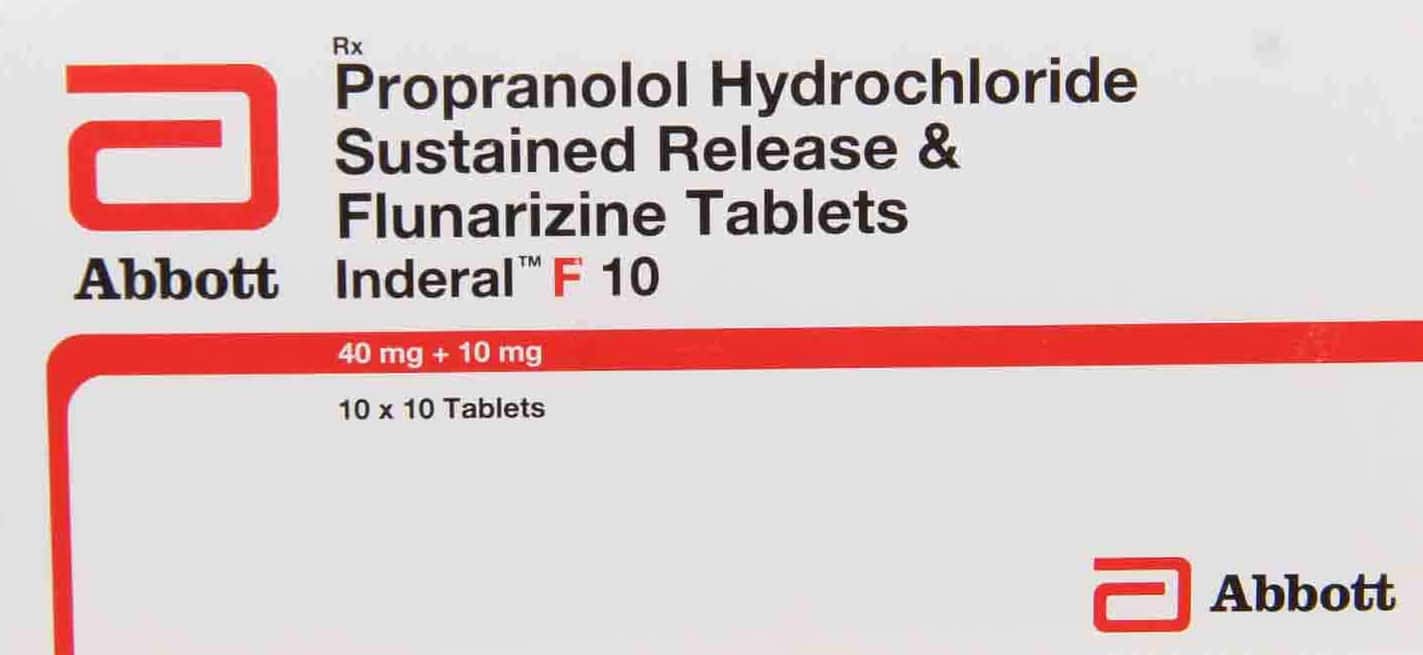 Inderal 10mg Fc Tabs