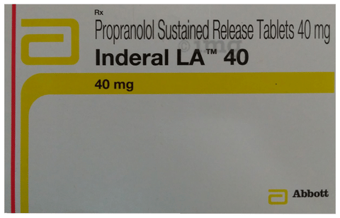 Inderal 40 Mg 50 Tabs