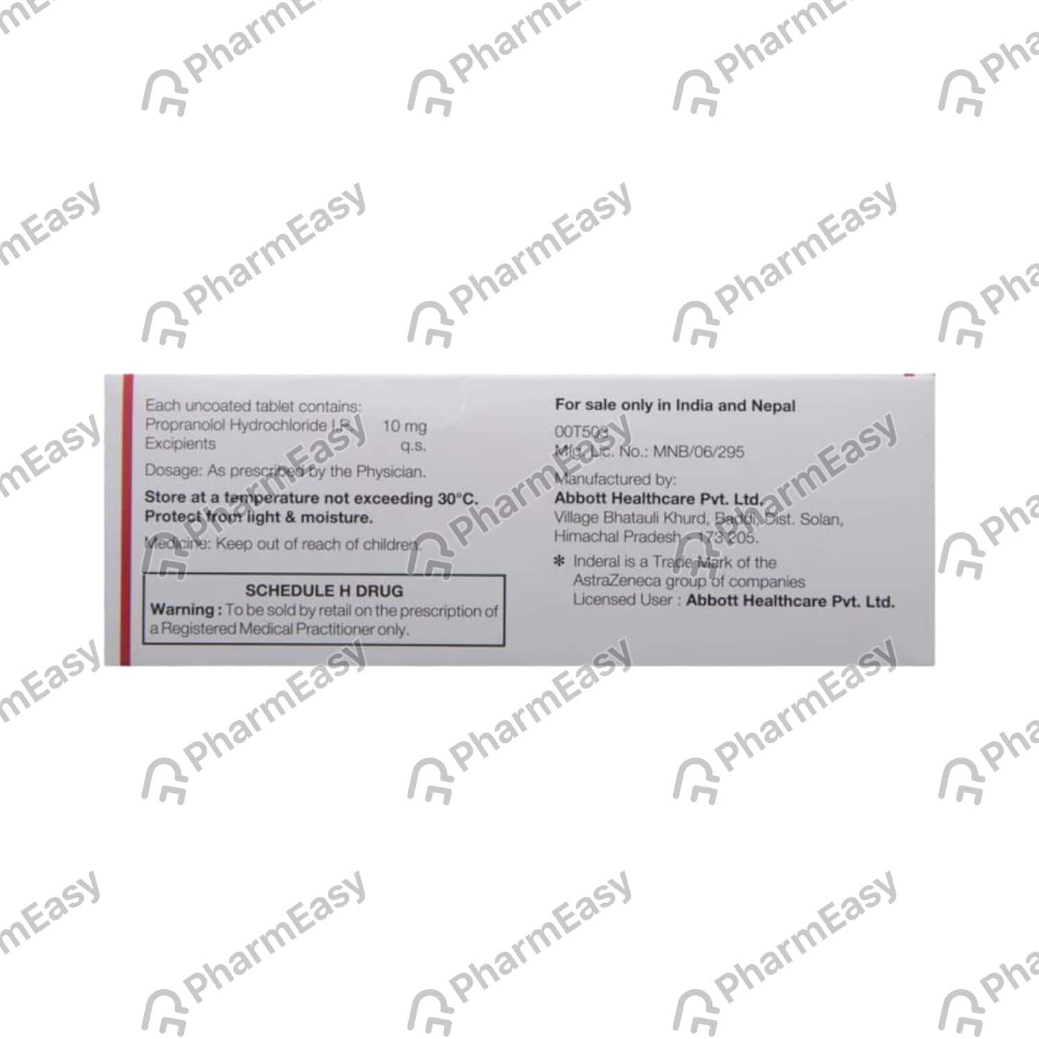 Inderal 80mg