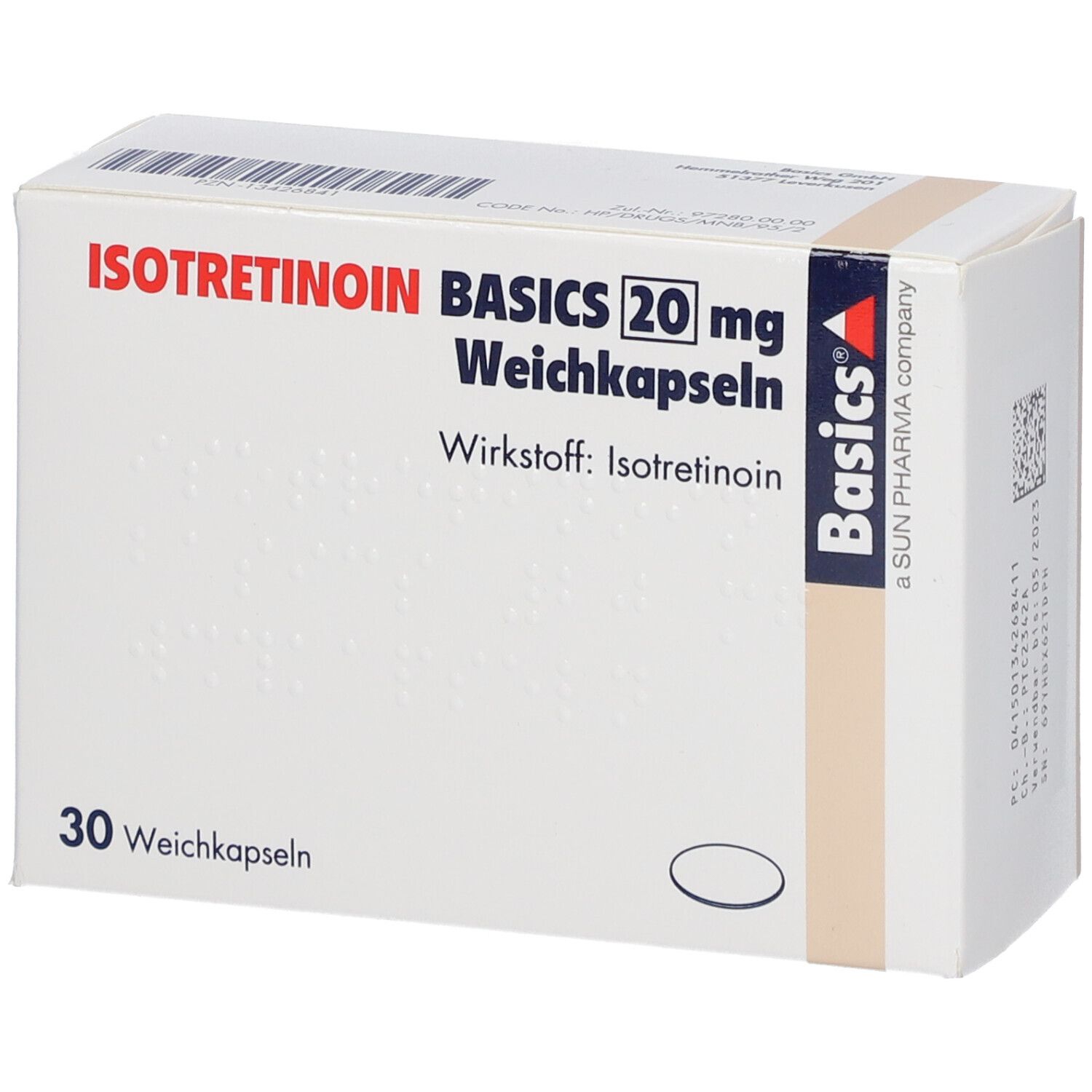 Isotrétinoïne 5mg Online