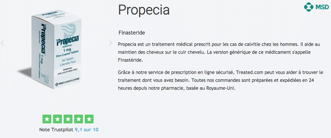 Le Prix Finasteride