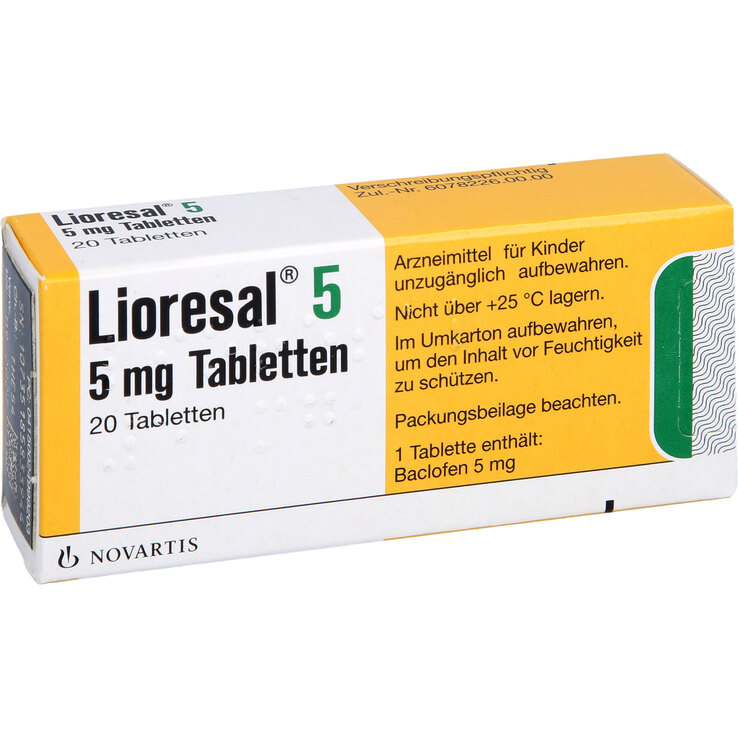 Lioresal De 25 Mg