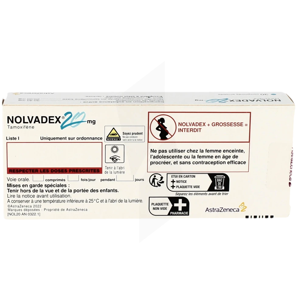 Nolvadex 20 Mg Prix France