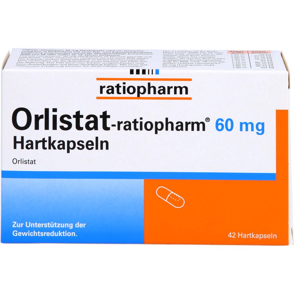 Orlistat De 60 Mg
