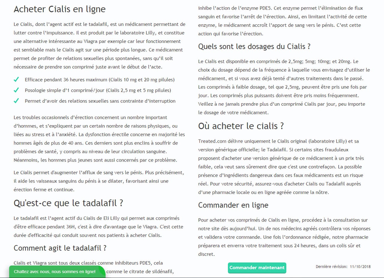 Peut On Acheter Cialis En Ligne