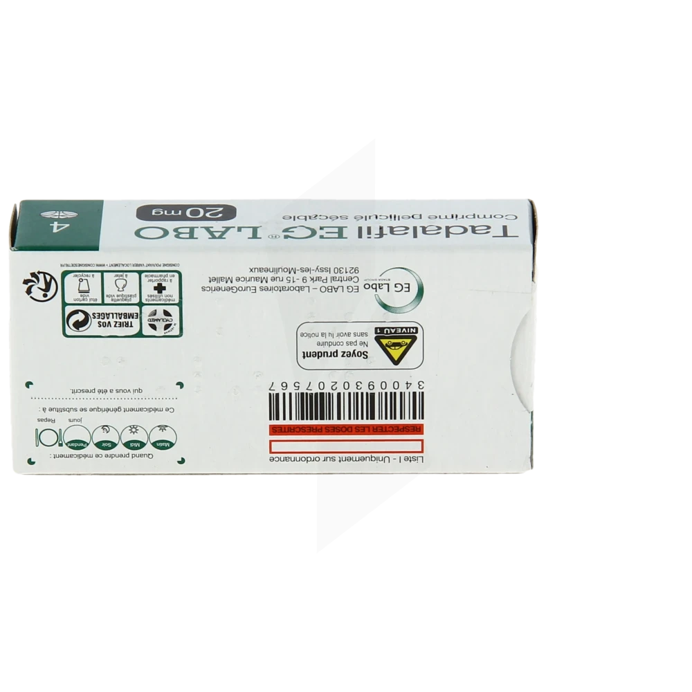 Pilule De Tadalafil
