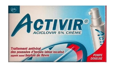 Prix aciclovir creme