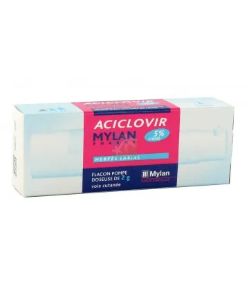 Prix aciclovir creme