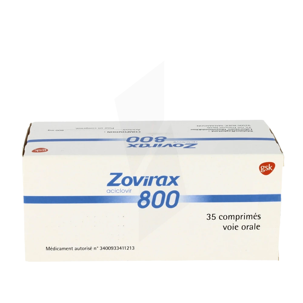 Prix de zovirax