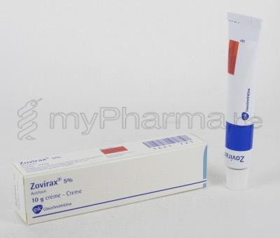 Prix du zovirax creme