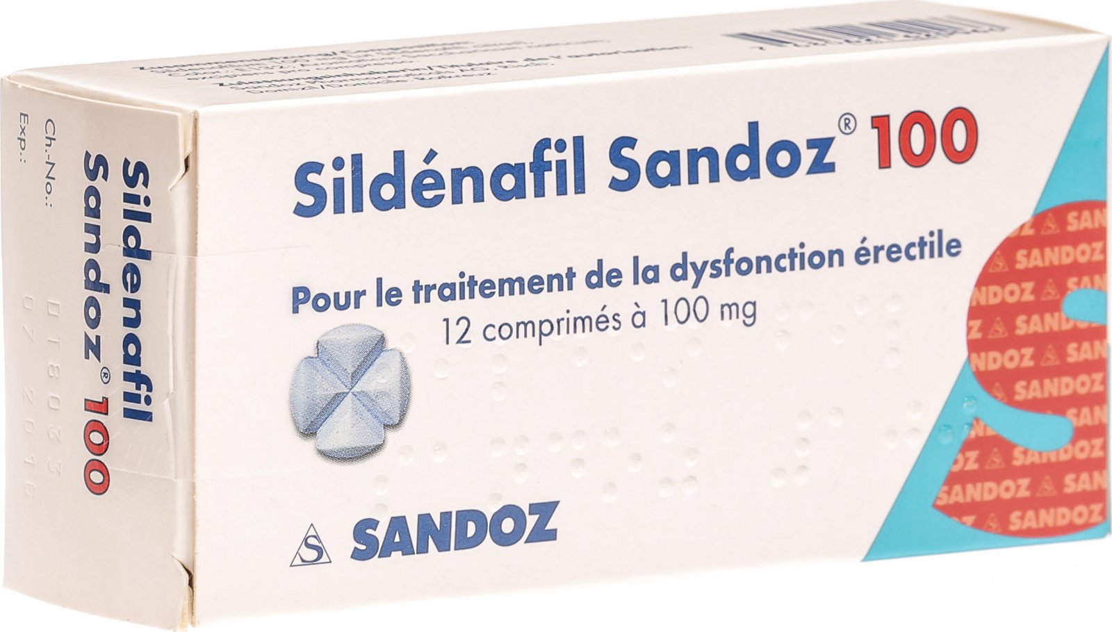 Prix sildenafil sandoz 100 mg