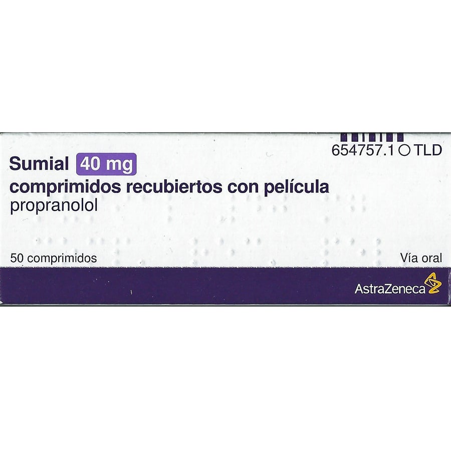 Propranolol 40 mg eg
