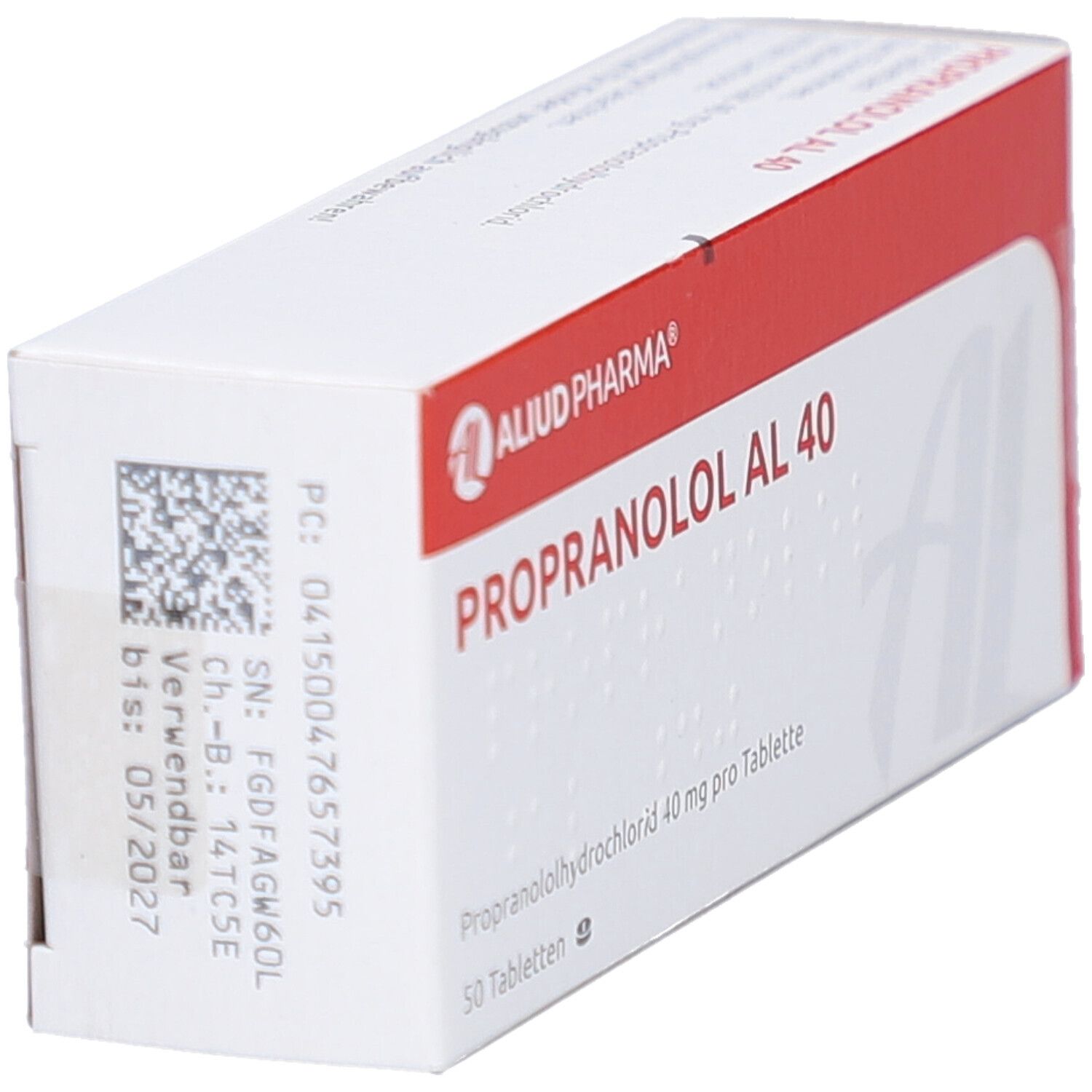 Propranolol 40 mg eg