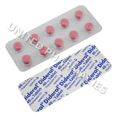 Propranolol 40 Mg Prix