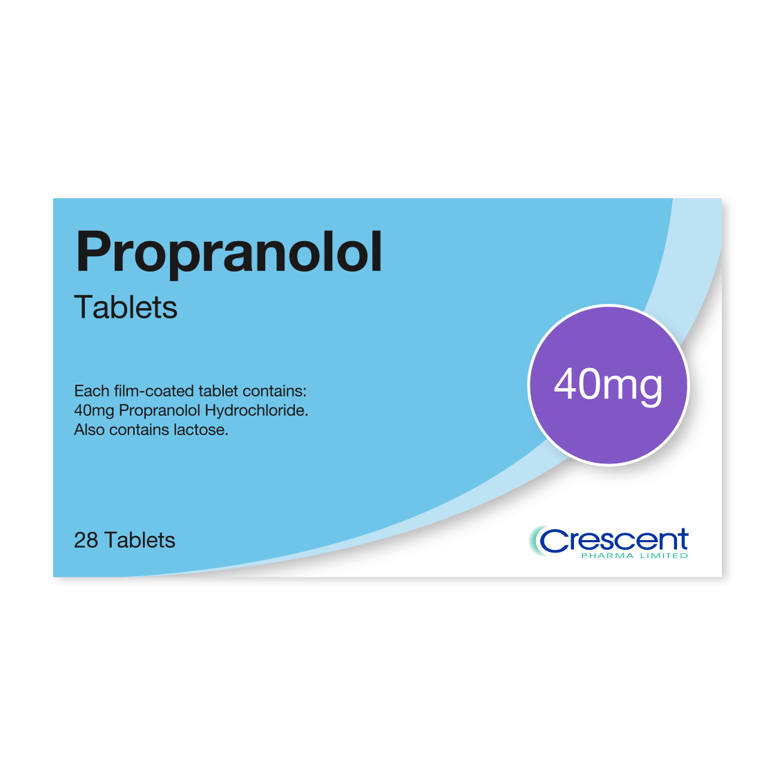 Propranolol 40mg