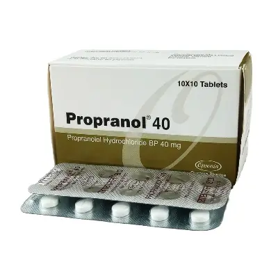 Propranolol 40mg