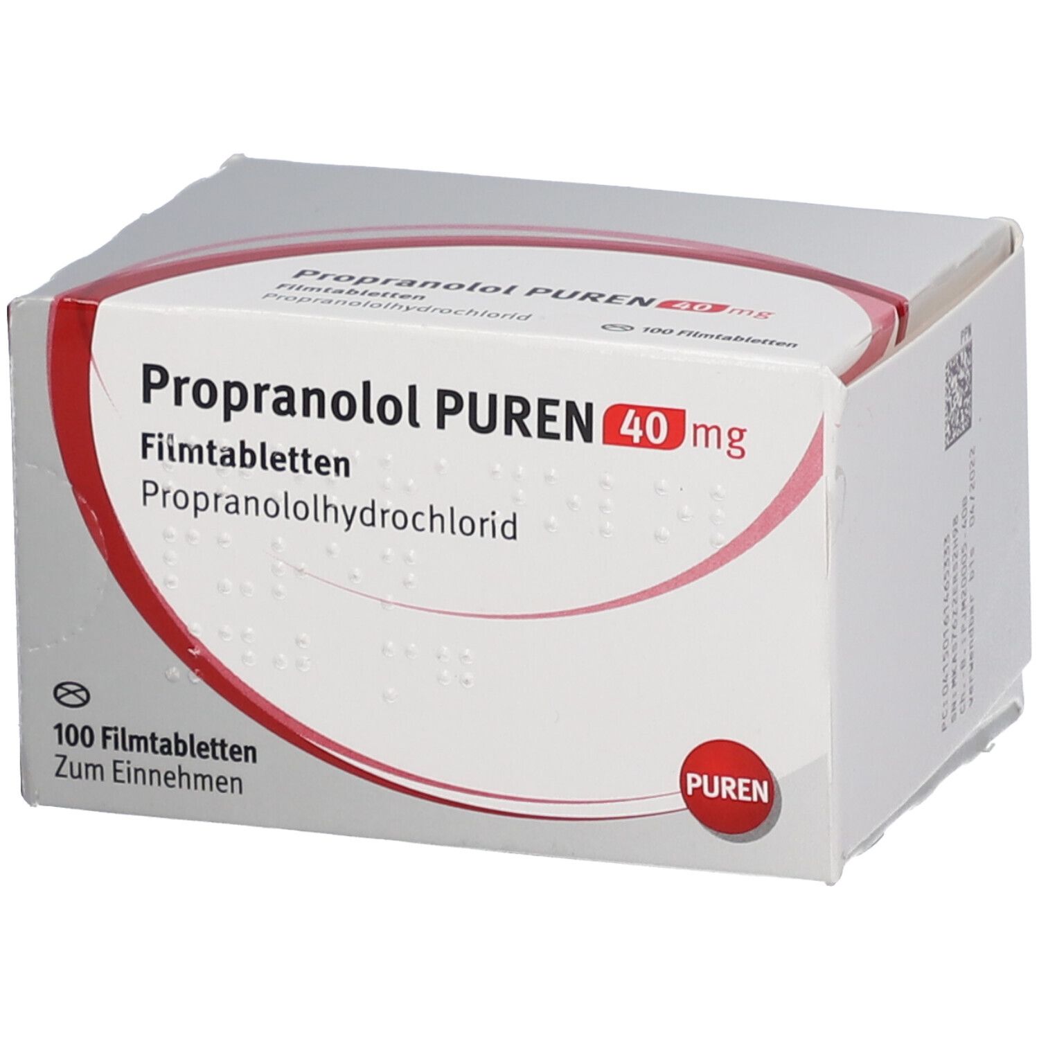 Propranolol 40mg od