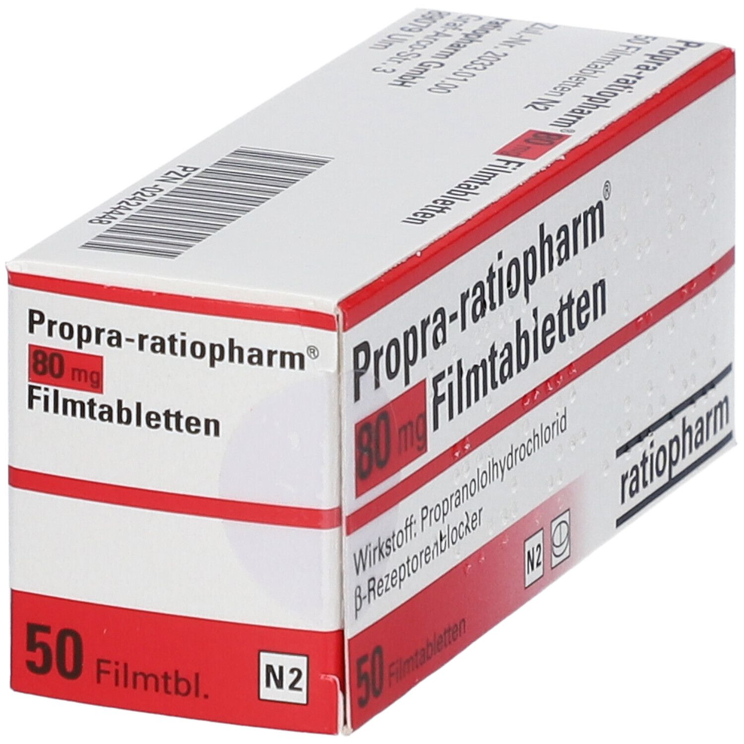 Propranolol nat plus 80 mg