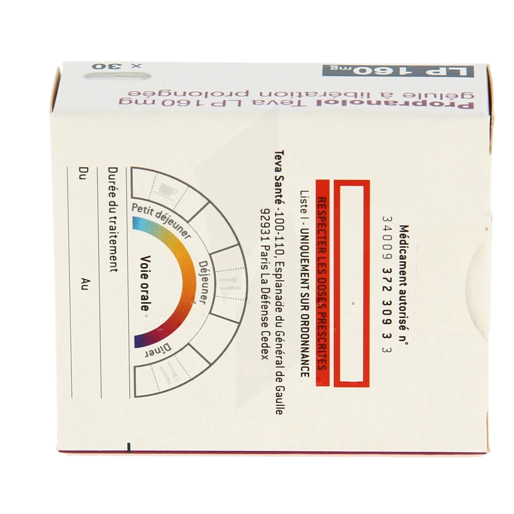 Propranolol Prix France