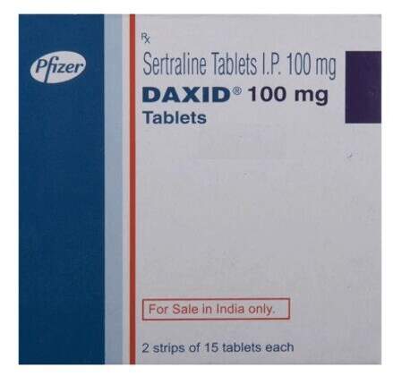 Sertraline 100mg capsule