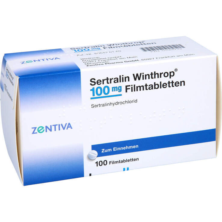Sertraline 100mg milpharm