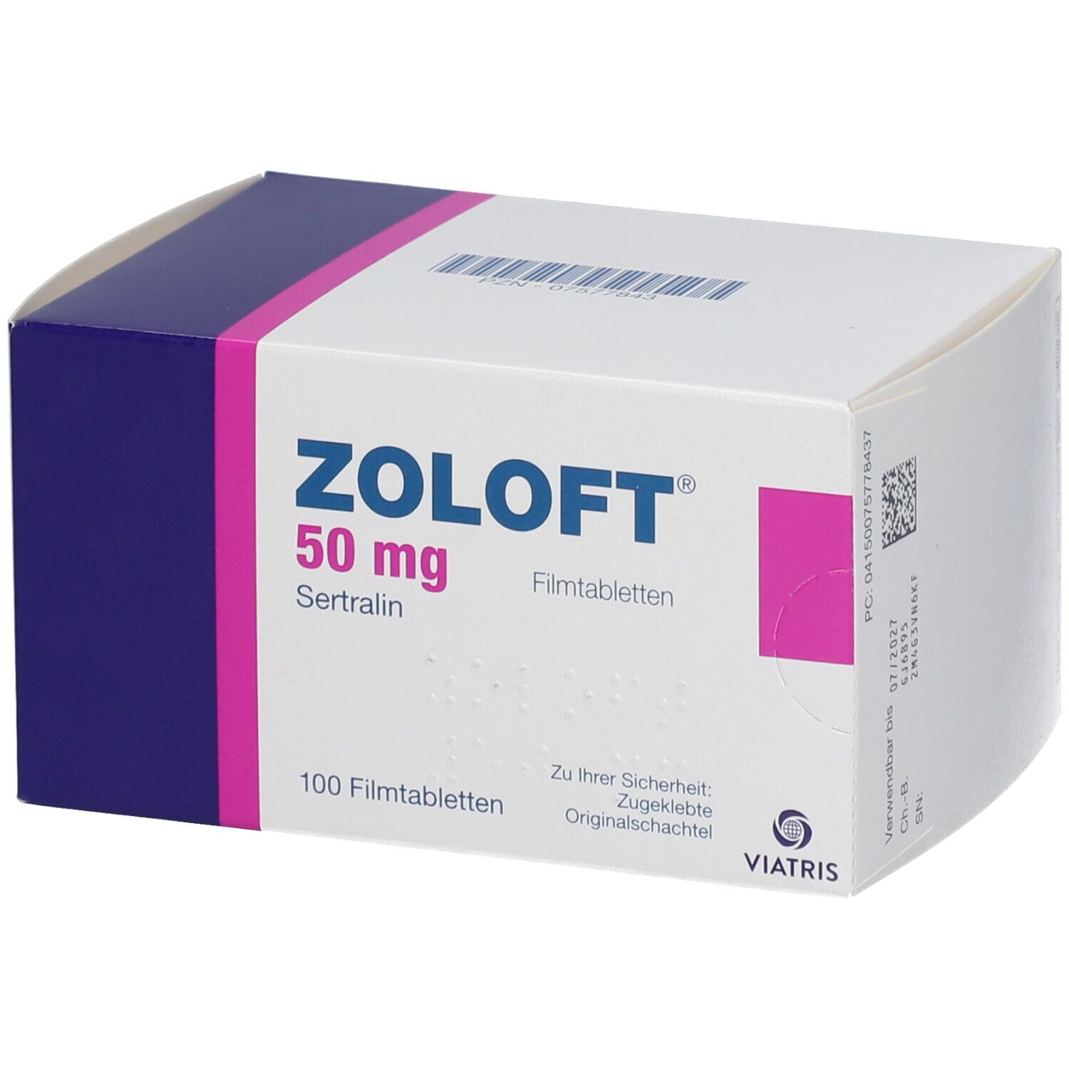 Sertraline 25 mg prix