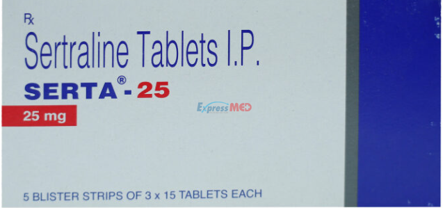 Sertraline 25 mg tabs