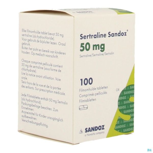 Sertraline 50 prix