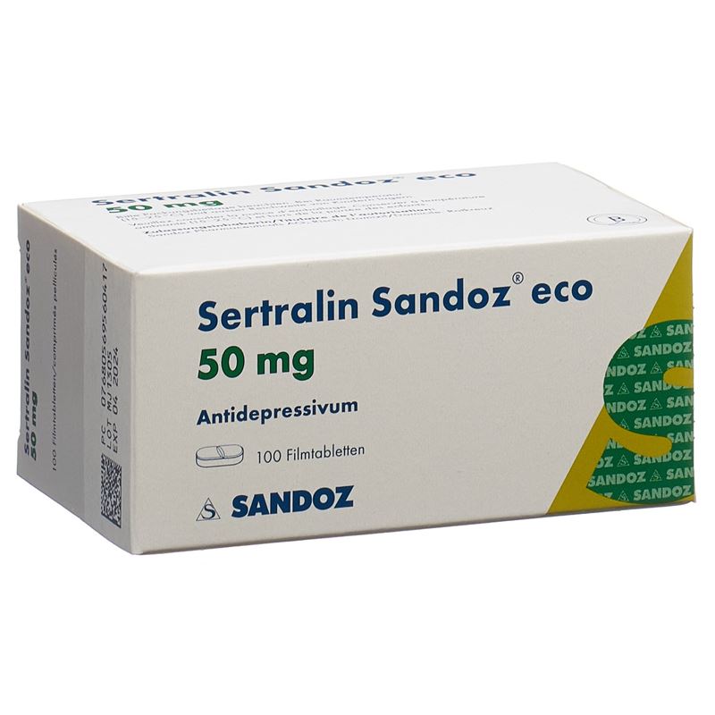 Sertraline Sandoz 100 Mg