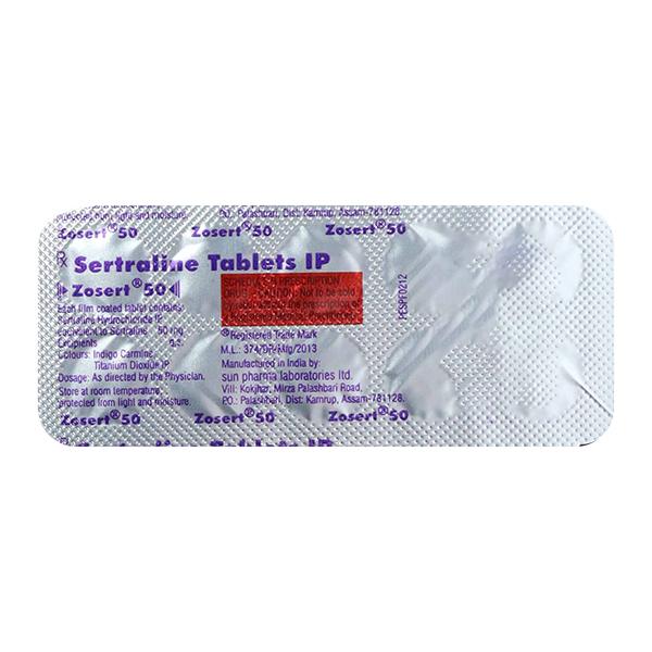 Sertraline zentiva 50 mg