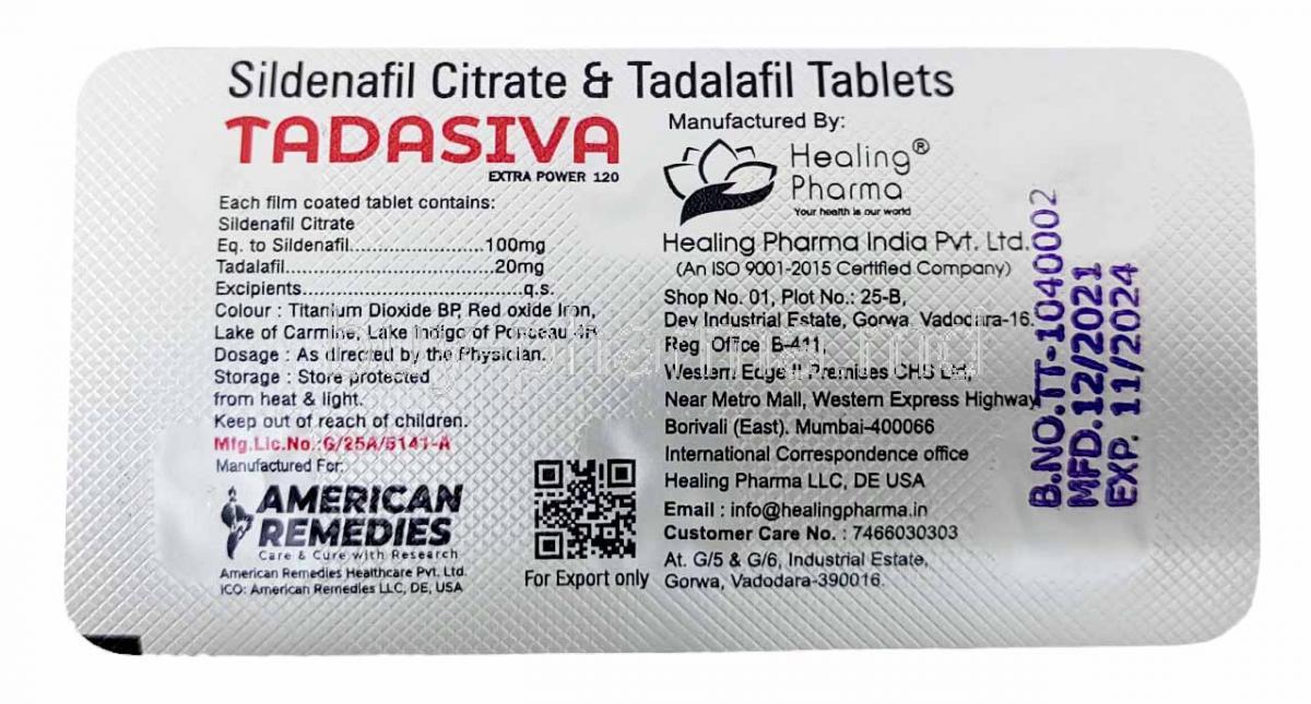 sextreme power sildenafil citrate 120mg