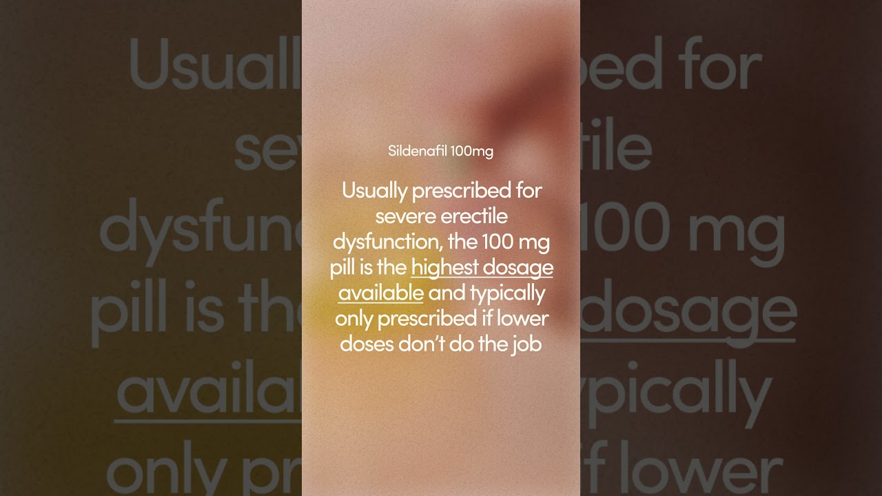 Sildenafil 100 mg fass