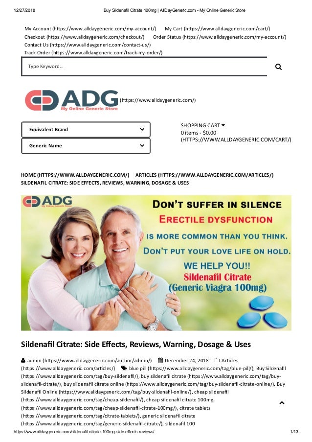 Sildenafil 100mg online
