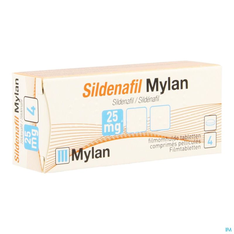 Sildenafil 25 mg mylan