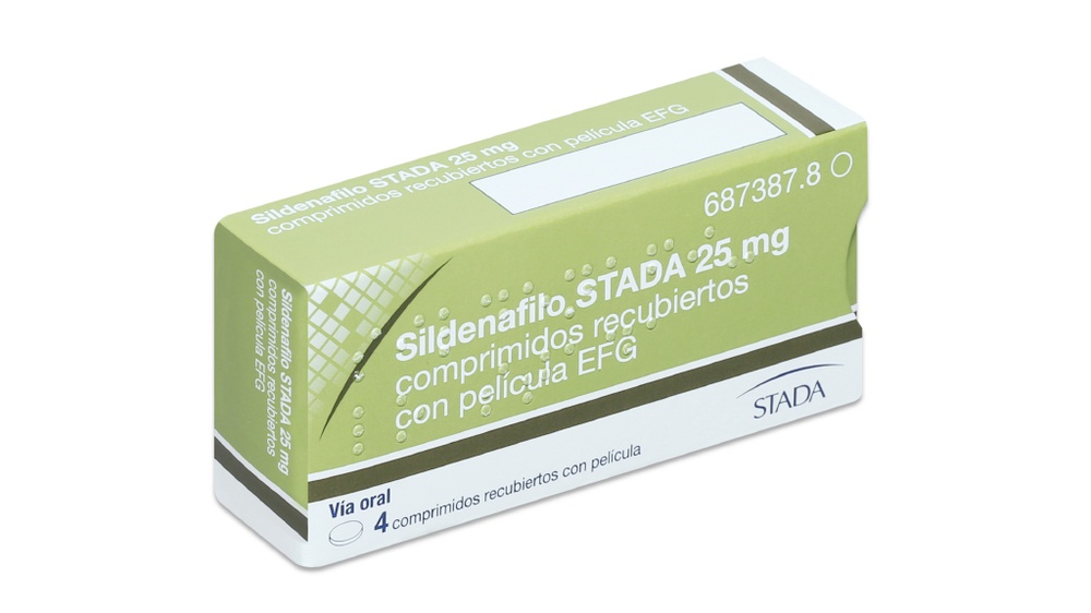 Sildenafil 25 mg stada