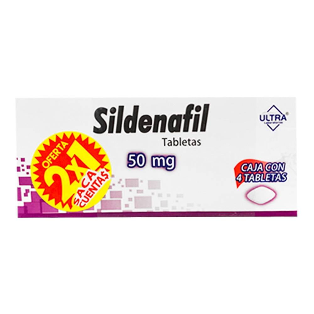 Sildenafil 50 mg 8 tabletas