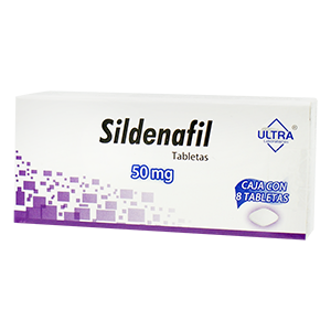 Sildenafil 50 mg 8 tabletas