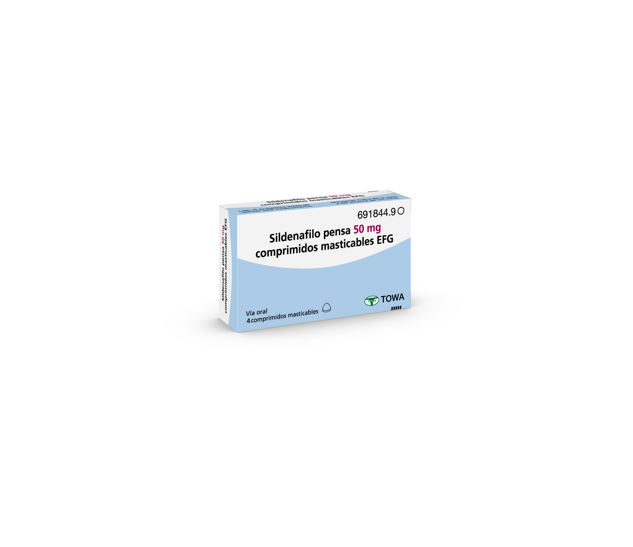 Sildenafil 50 Mg Masticable