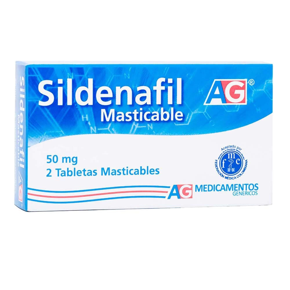 Sildenafil 50 Mg Masticable