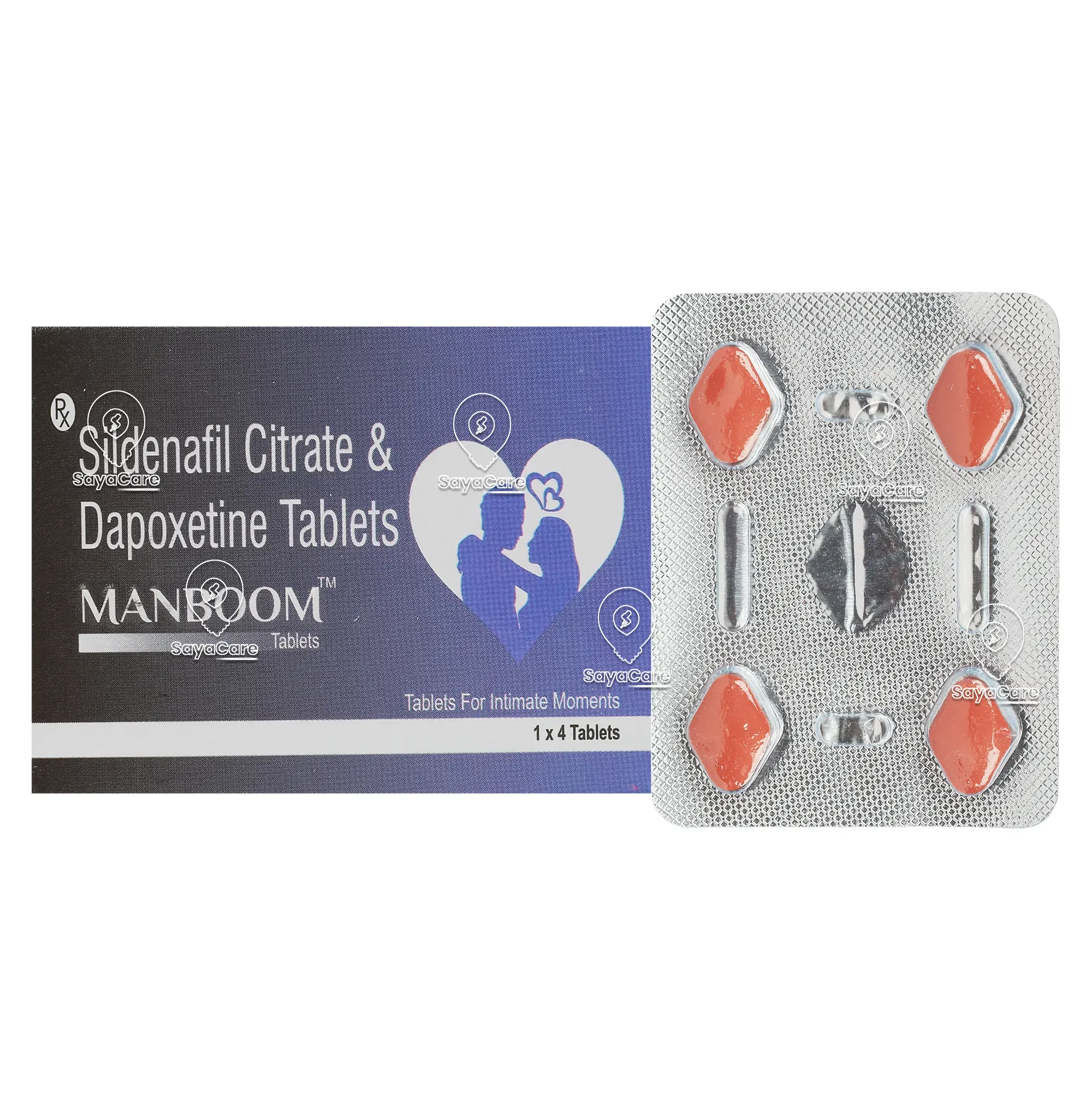 Sildenafil 50mg dapoxetine 30mg