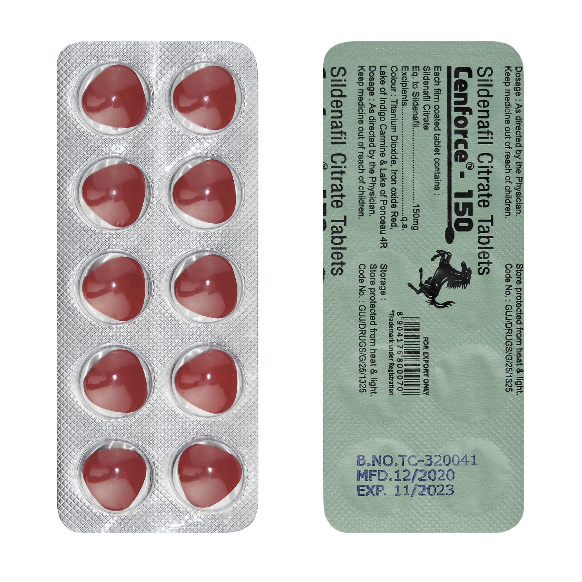 sildenafil citrate bp 150 mg
