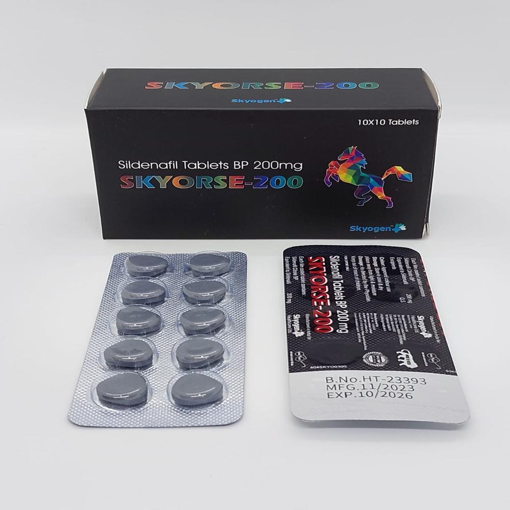 Sildenafil de 200 mg